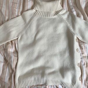Cherokee white turtleneck size women’s medium worn maybe five times